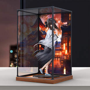 合金框展示盒适用Elixirdream 明末千里行 满穗 烟花拾穗 繁华版