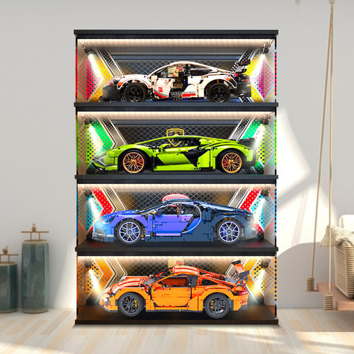 乐高乐高汽车模型展示盒42096