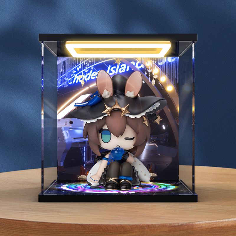 适用明日方舟 MINI系列Q版手办阿米娅 寰宇独奏手办亚克力展示盒