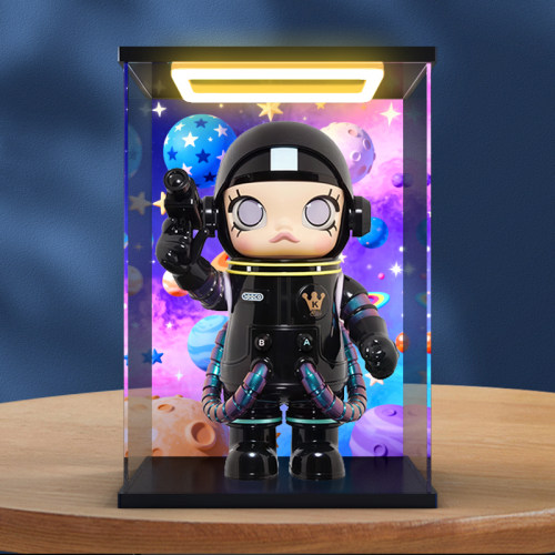 适用POPMART泡泡玛特 MEGA SPACE MOLLY 400%厄瑞波斯 公仔展示盒