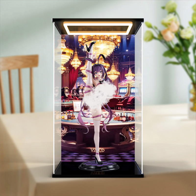 防尘展示盒适用大漫匠AniMester Shiny系列 甜心小兔 尤娜酱手办