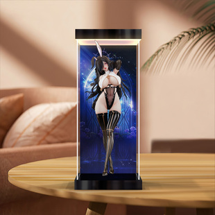 亚克力高清展示盒适用BearPanda 兔子窝系列 14第四弹 黑修女手办