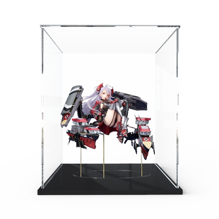 高透亚克力展示盒适用ALTER碧蓝航线欧根亲王 重巡洋舰手办收纳盒