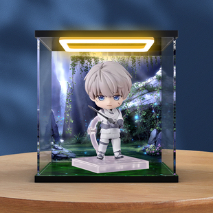 回灯款适用 GSC 粘土人 恋与深空 沈星回 亚克力手办防尘展示盒