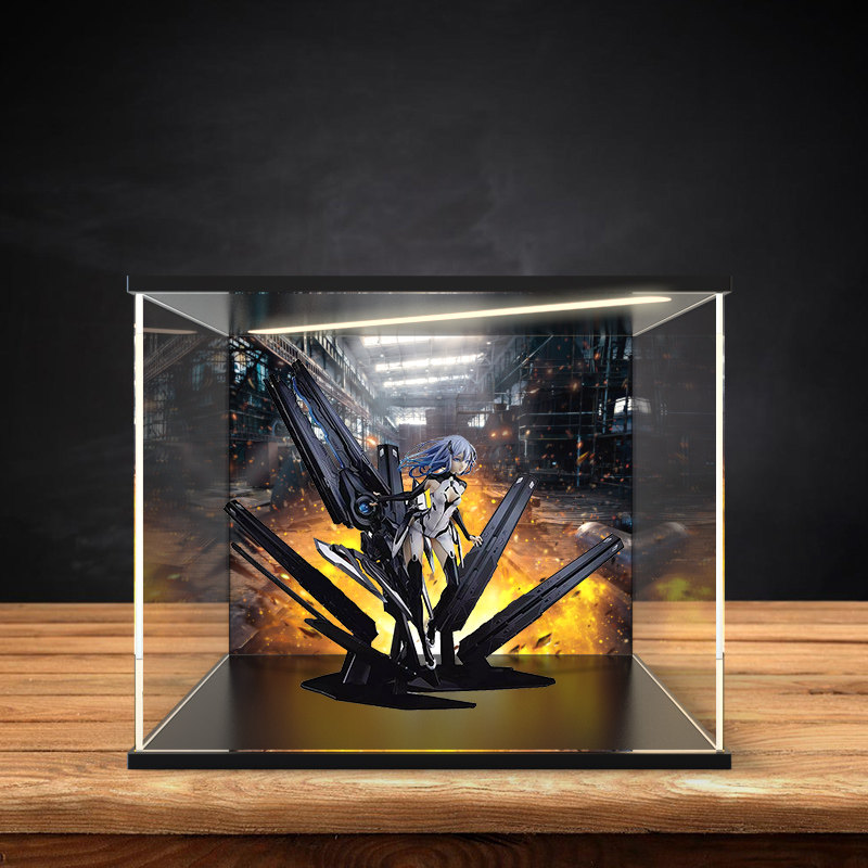 亚克力灯光展示盒gsc beatless 蕾西亚2018 black monolith收纳盒