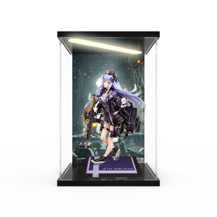 手办灯光展示盒Phat! 少女前线 HK416 MOD3 重创版透明防尘收纳盒