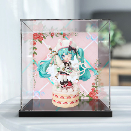 初音未来言叶Q版手办专用展示盒