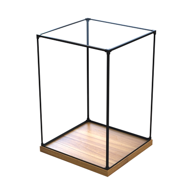 亚克力展示盒合金框一体式模型动漫高达防尘罩手办积木收纳盒定制