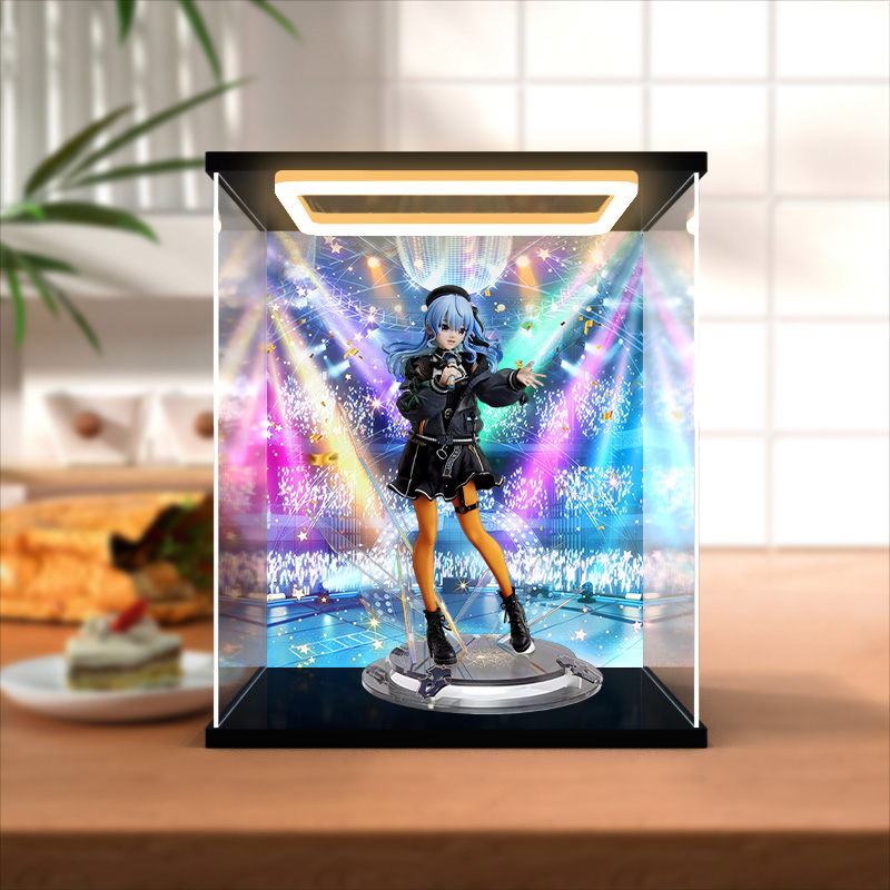 亚克力回型灯展示盒适用Design Coco hololive 星街彗星 手办模型