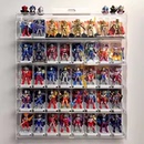 适用布鲁可奥特曼盲盒手办收纳展示架拼装 人偶公仔收纳盒柜可壁挂