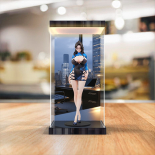 适用Super 创新紫罗兰芬香素体&温感漆 井上鸢 手办灯箱款展示盒