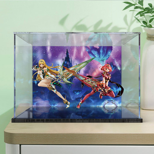 手办专用亚克力展示盒防尘罩