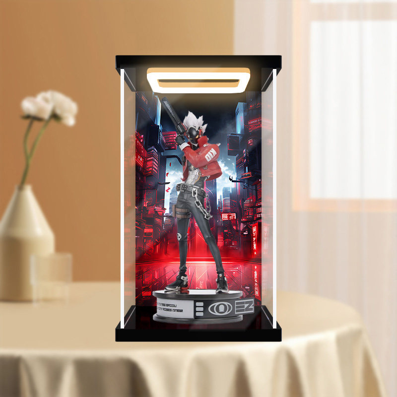 古薇媞适用绝区零 S.H.Figuarts 比利·奇德 可动手办回灯展示盒图片