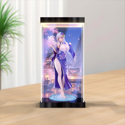 灯箱款展示盒适用SIKI ANIM 原创 水之圣女阿尔维娜 1/7比例手办