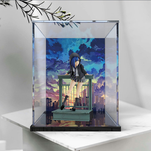 亚克力防尘柜透明展示盒