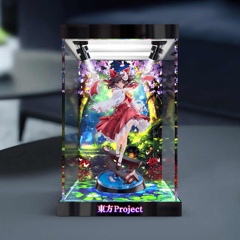 亚克力展示盒 Solarain Toys 青时雨 东方Project 博丽灵梦 手办