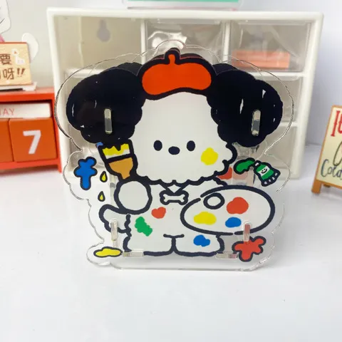 大容量桌面钥匙扣亚克力收纳盒宿舍文具PP夹笔筒透明帕恰狗,文具电教/文化用品/商务用品,笔筒,淘宝优惠券,粉丝福利购,淘宝优惠卷