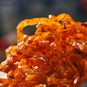 手工豆皮丝网红辣丝500g