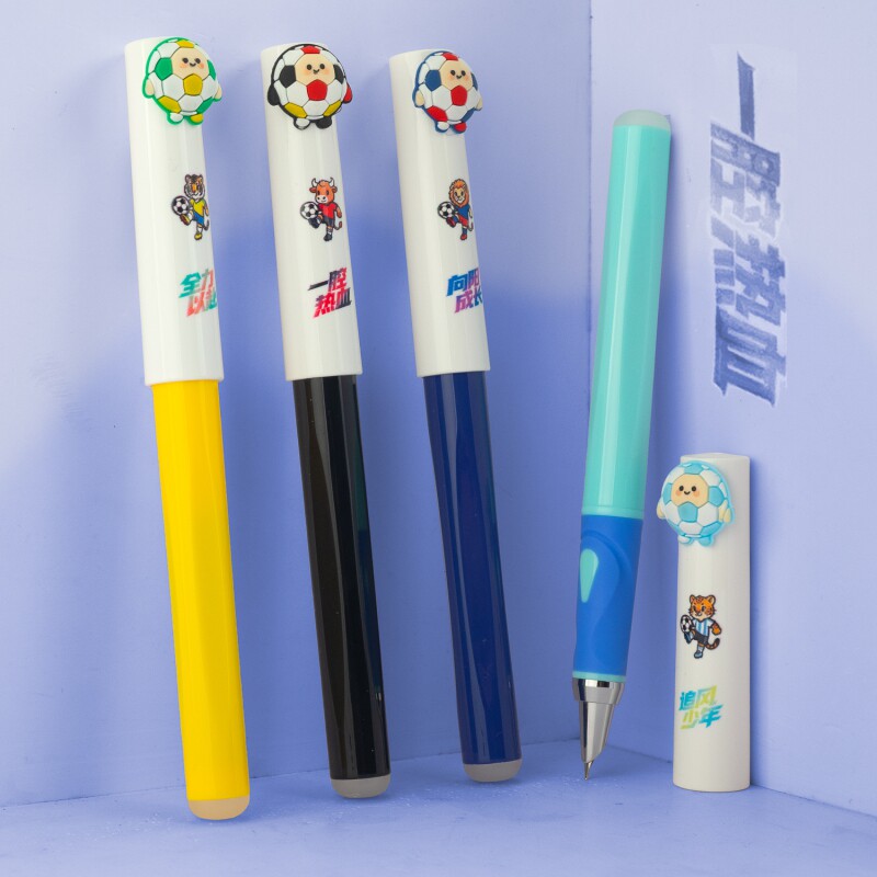 传人小尖追风少年男生练字三四年级热可擦防干墨0.38磁吸钢笔新品