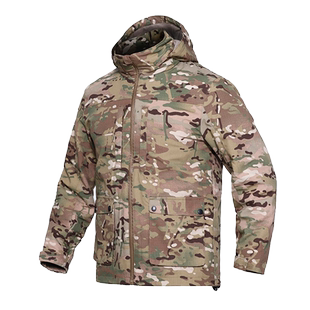 游骑兵战术风衣冲锋衣男士宽松休闲款夹克春秋款户外迷彩棉服