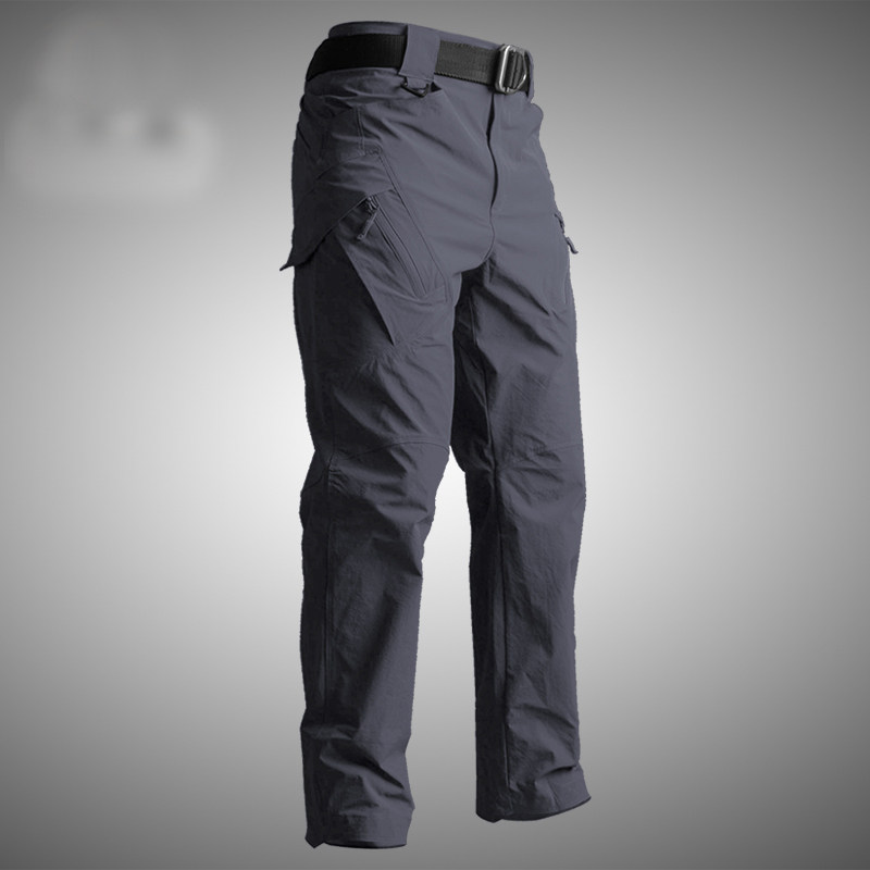 户外男运动休闲快干徒步长裤甲胄