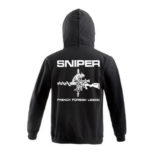 SNIPER变色龙狙击手印花新款军迷卫衣透气连帽外套