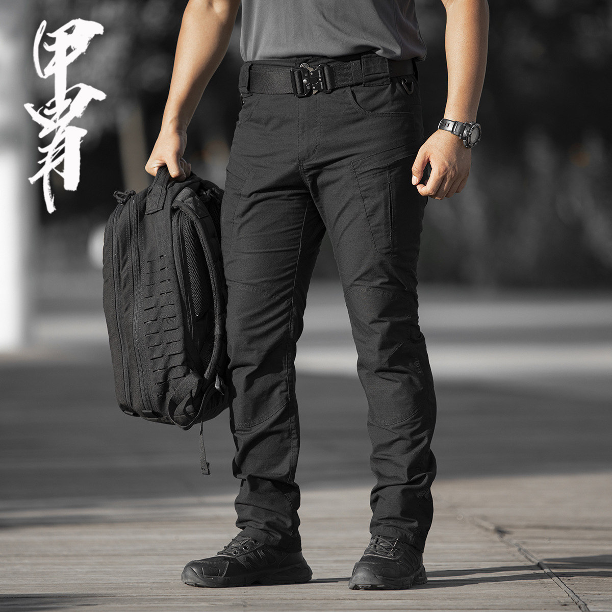 甲胄唤龙X5多口袋耐磨特勤裤男工装裤战术裤男装户外通勤宽松