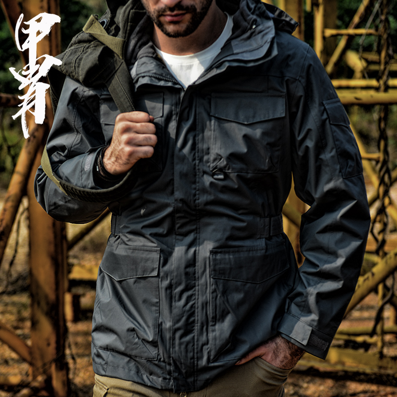 甲胄猎装露营立体多袋版型冲锋衣
