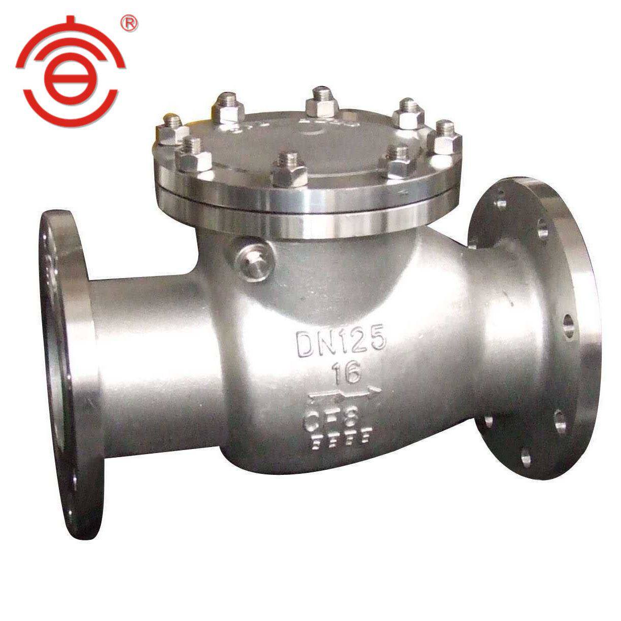 供应不锈钢旋启式止回阀 直销h44w不锈钢旋启式止回阀