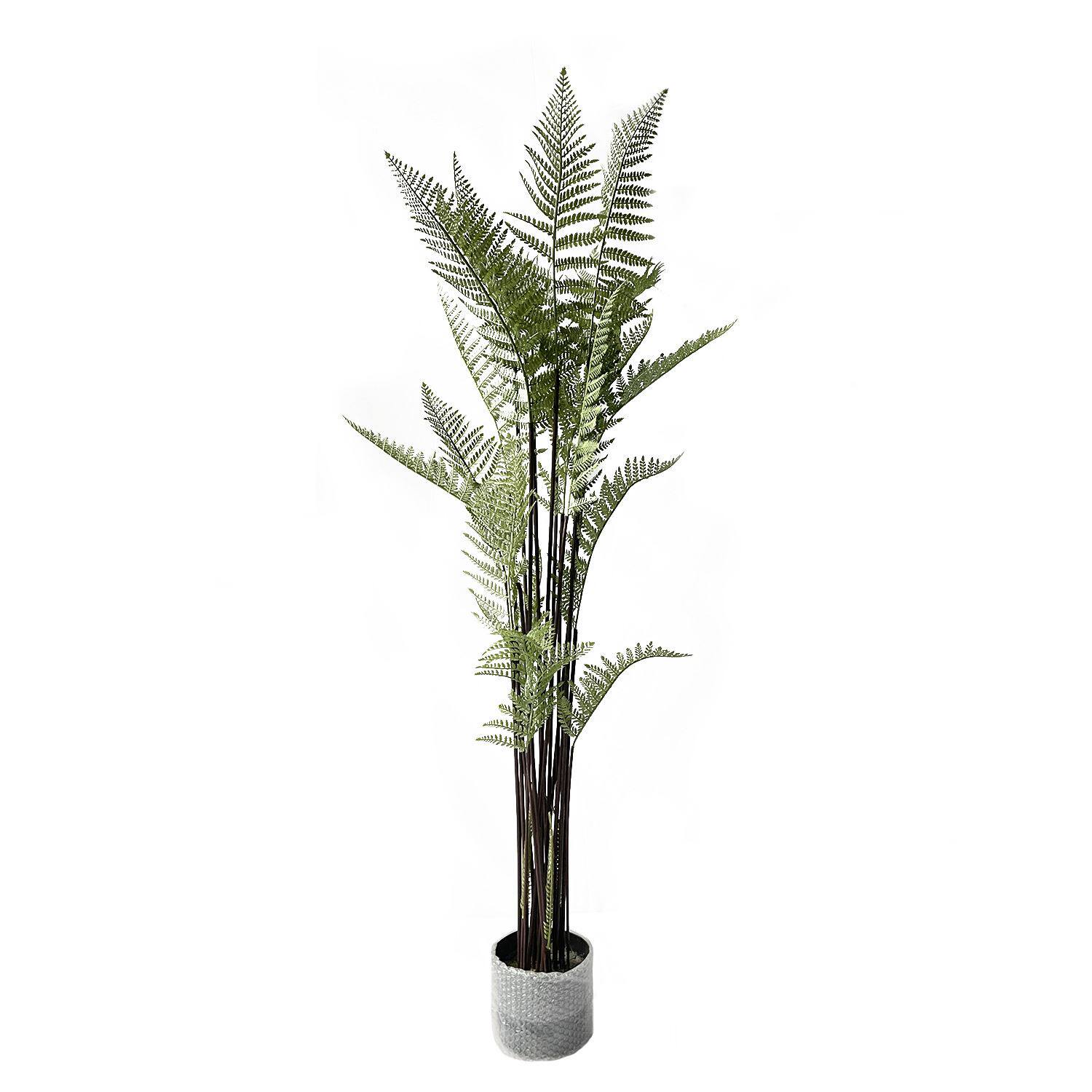 仿真金丝蕨植物盆栽大型绿植客厅橱窗落地人造摆件假树仿生猴头树