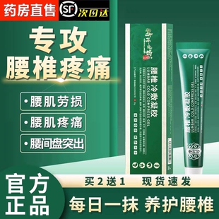 李时珍腰椎冷敷凝胶腰椎间盘突出腰肌劳损关节坐骨神经痛酸麻肿胀