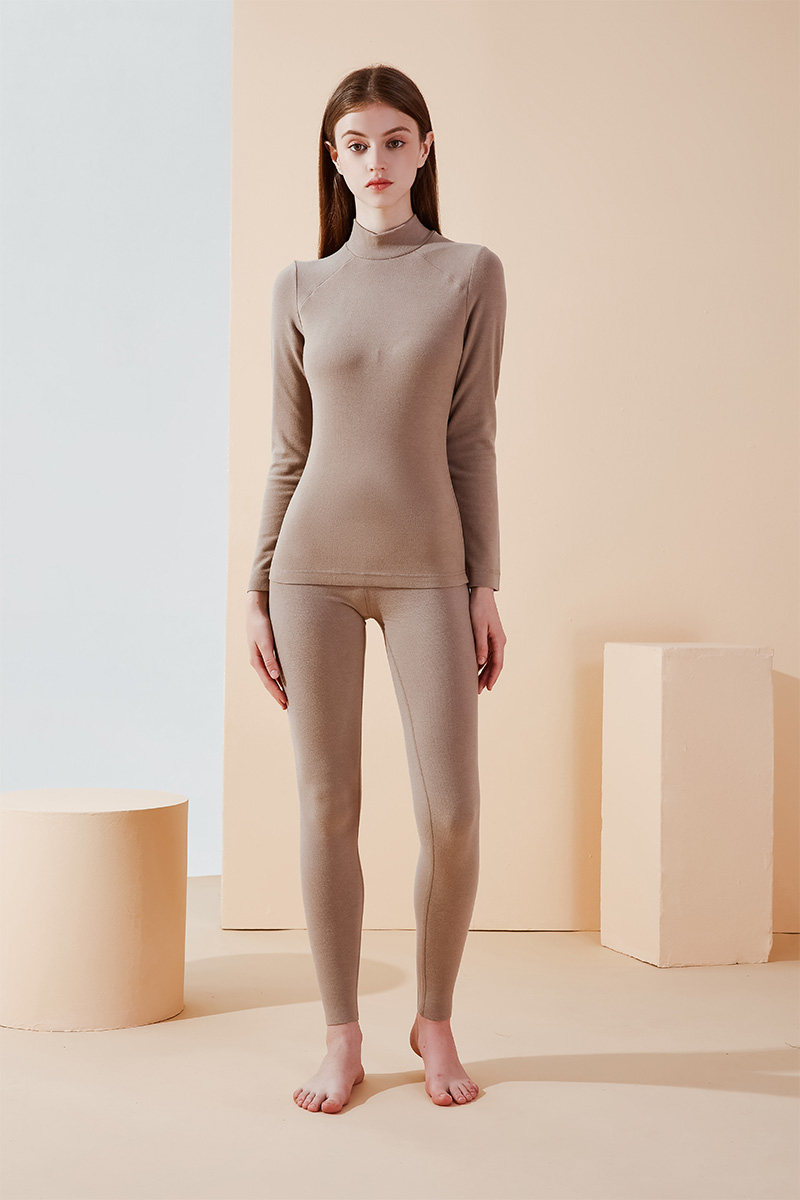 高领保暖内衣套装女士德绒无痕自发热秋衣秋裤加绒加厚紧身打底衫,女士内衣/男士内衣/家居服,保暖套装,淘宝优惠券,粉丝福利购,淘宝优惠卷