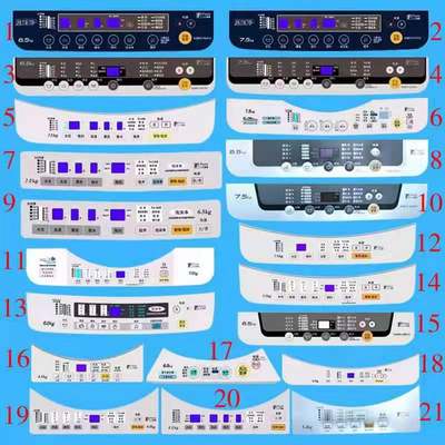 全新松下洗衣机XQB75-Q760U XQB65-Q670U XQB75-T701U防水膜 贴膜