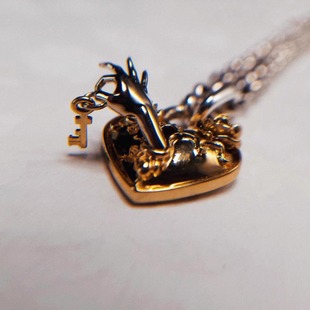 【整栋出租】回春丹鲜花同款小众创意项链摇滚迷好物潮流时尚配饰