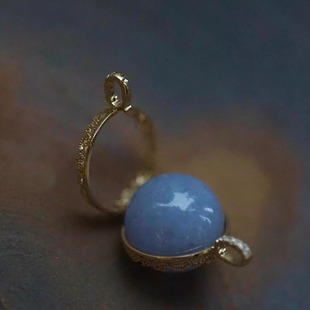 路路通吊坠空托diy配件多功能空托万用能珠子diy项链挂坠空托配件