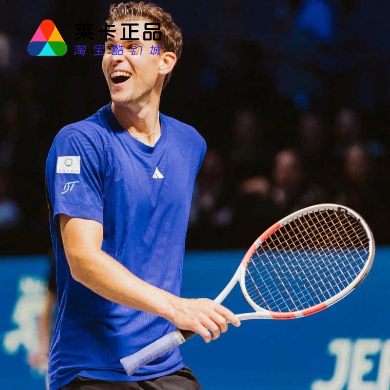 阿迪达斯男子网球运动短袖