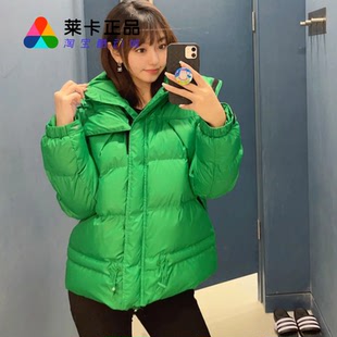莱卡正品 Adidas Stella McCartney女子抗风透湿疏水运动宽松棉服
