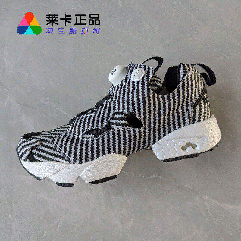 莱卡正品 Reebok 锐步 INSTAPUMP FURY 女子运动休闲鞋 DV7305