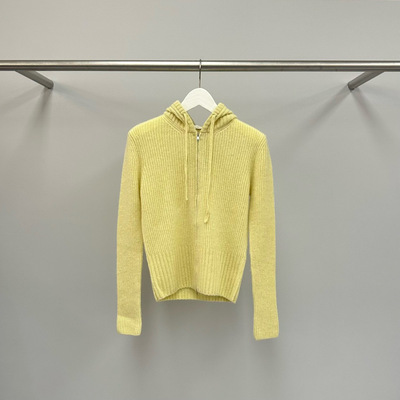 WATER/RIVER 韩国直邮东大门正品代购2026早春连帽针织开衫女百搭