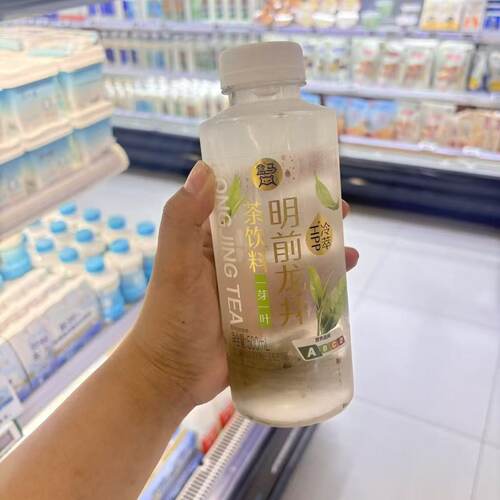 盒马代购HPP冷萃明前龙井茶饮料500ml冷藏26年明前新茶原叶冷萃
