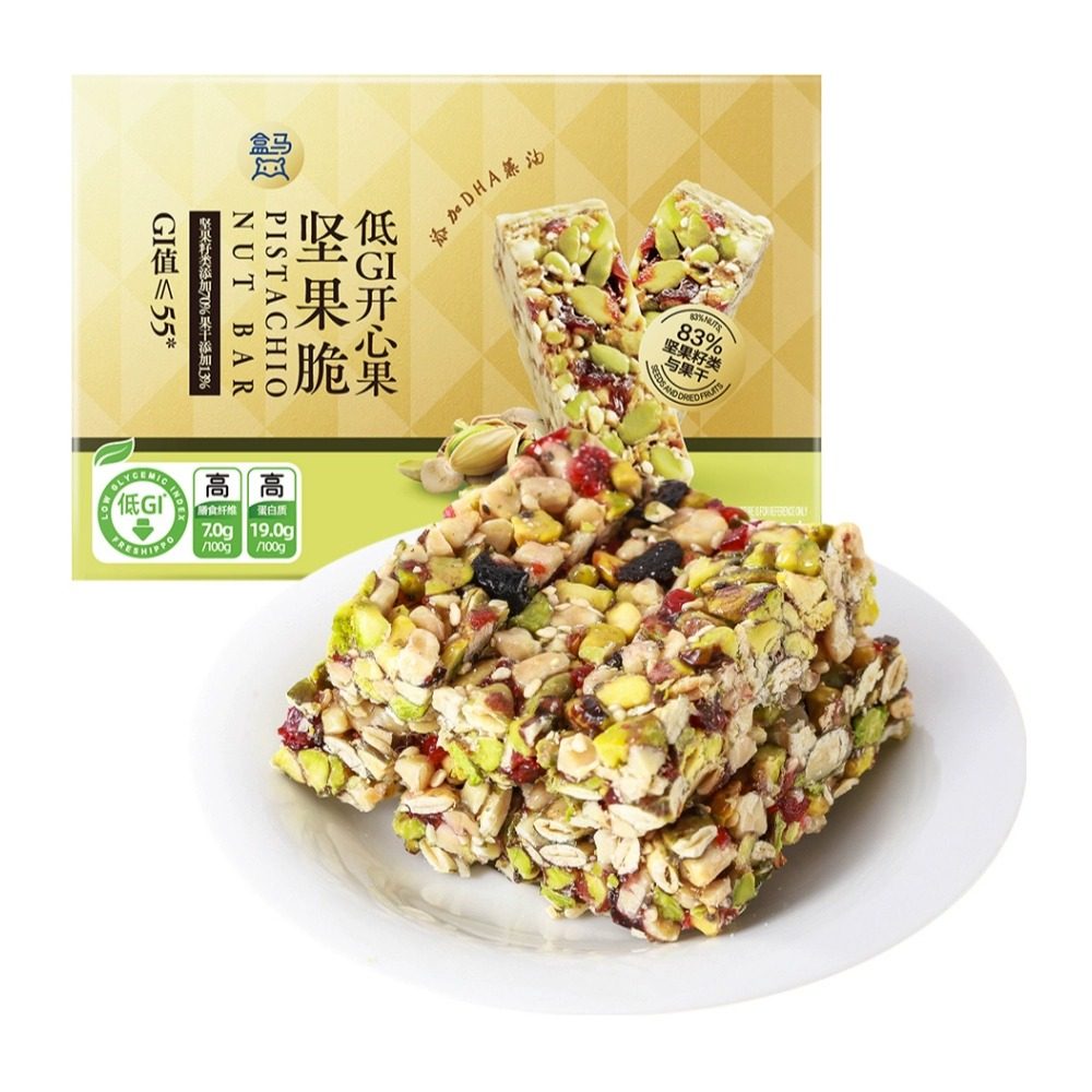 盒马 低GI开心果坚果脆 128g低GI食物 高蛋白质原料多多,零食/坚果/特产,开心果,淘宝优惠券,粉丝福利购,淘宝优惠卷