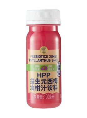 盒马 HPP益生元西梅油柑汁饮料 100ml小身材大能量 含有益生