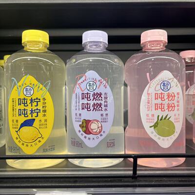 吨吨燃燃左旋肉碱水吨吨柠柠多分柠檬水吨吨粉粉椰子电解水960ml