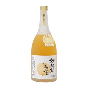 盒马代购 季节限定 秋月梨米酒 720m国暑假出游  0蔗糖添加