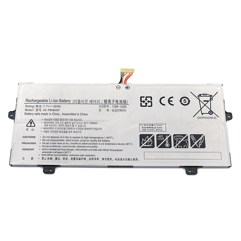 适用于三星NP940X3L-K02HK NP900X5L AA-PBUN4KP 笔记本电脑电池