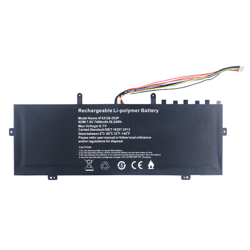 适用于神舟X5-2020A3 HINS01 S02 UTL-4743126-2S2P X57A1 电池