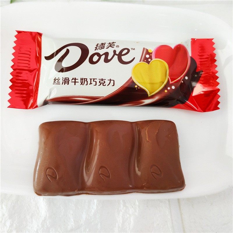 14克德芙巧克力散装丝滑牛奶喜糖大德福14g礼物婚庆糖果零食礼物