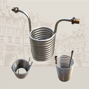 BST非标加工定做不锈钢盘管钛铜304弯毛细材头冷却酿啤酒冷凝正品