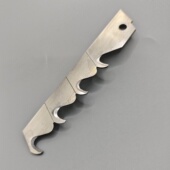 美工刀壁纸刀刀片割纱钩刀勾线刀裁纸刀手工刀勾形刀片牛角钩带齿