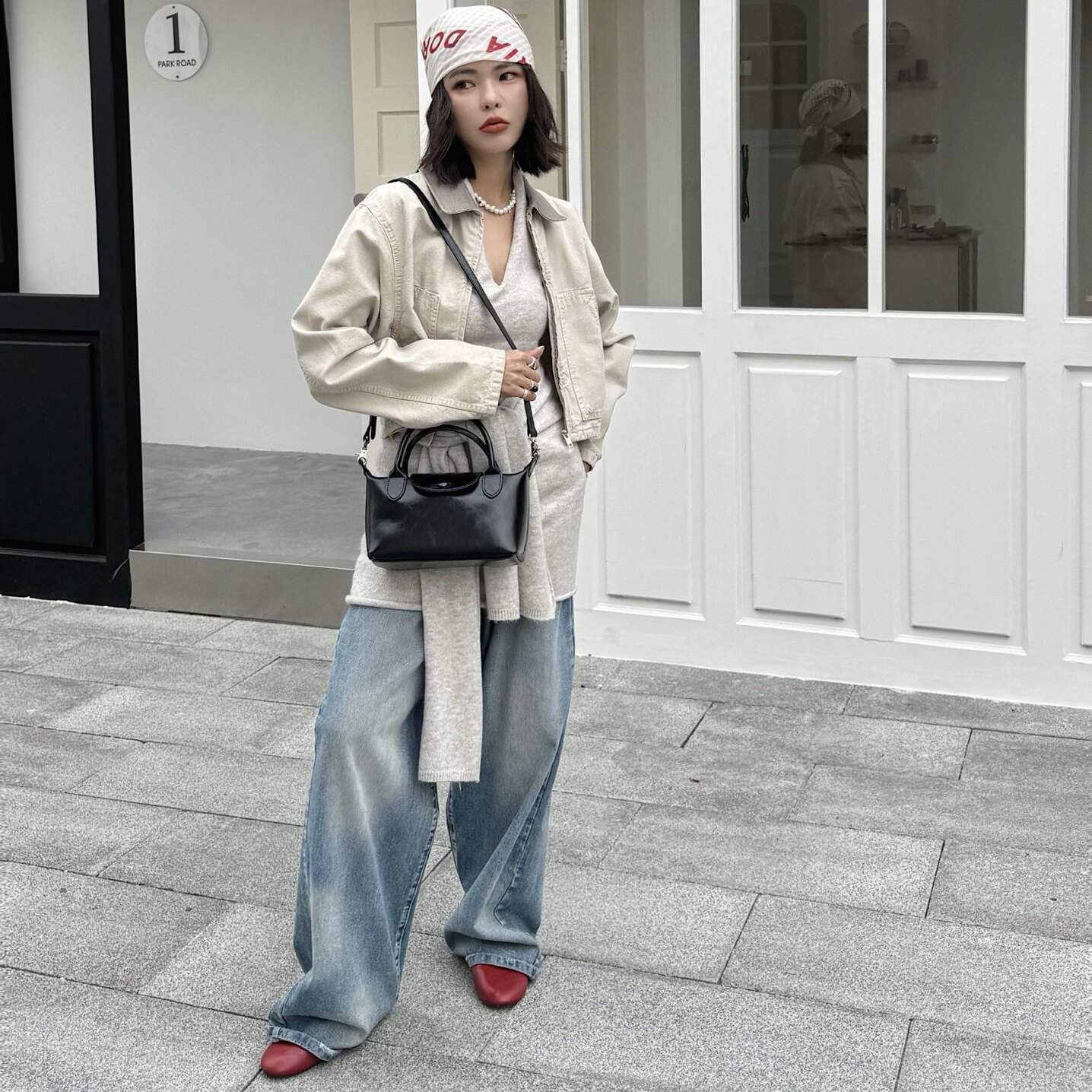 欧货女包高级感牛皮饺子包女2025新款真皮手提包百搭单肩斜挎小包